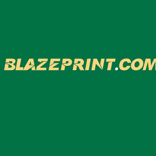 Logo da BLAZEPRINT